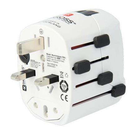 SKROSS PA34 - Univerzalni potovalni adapter 6,3A