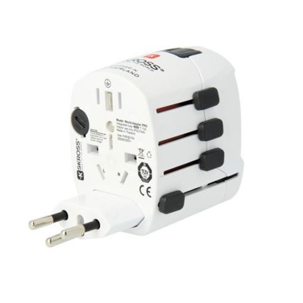 SKROSS - Univerzalni potovalni adapter 6,3A