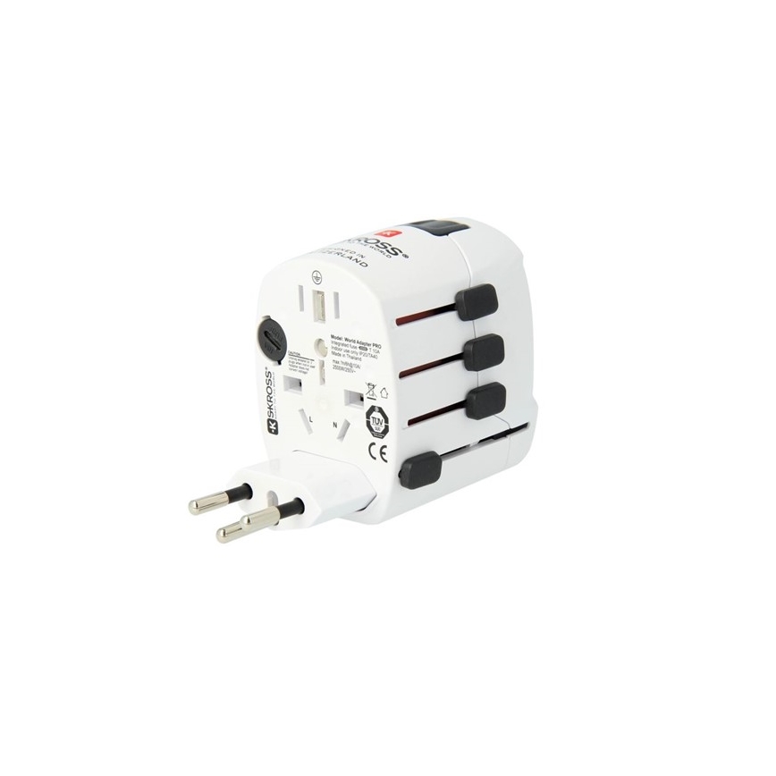 SKROSS - Univerzalni potovalni adapter 6,3A