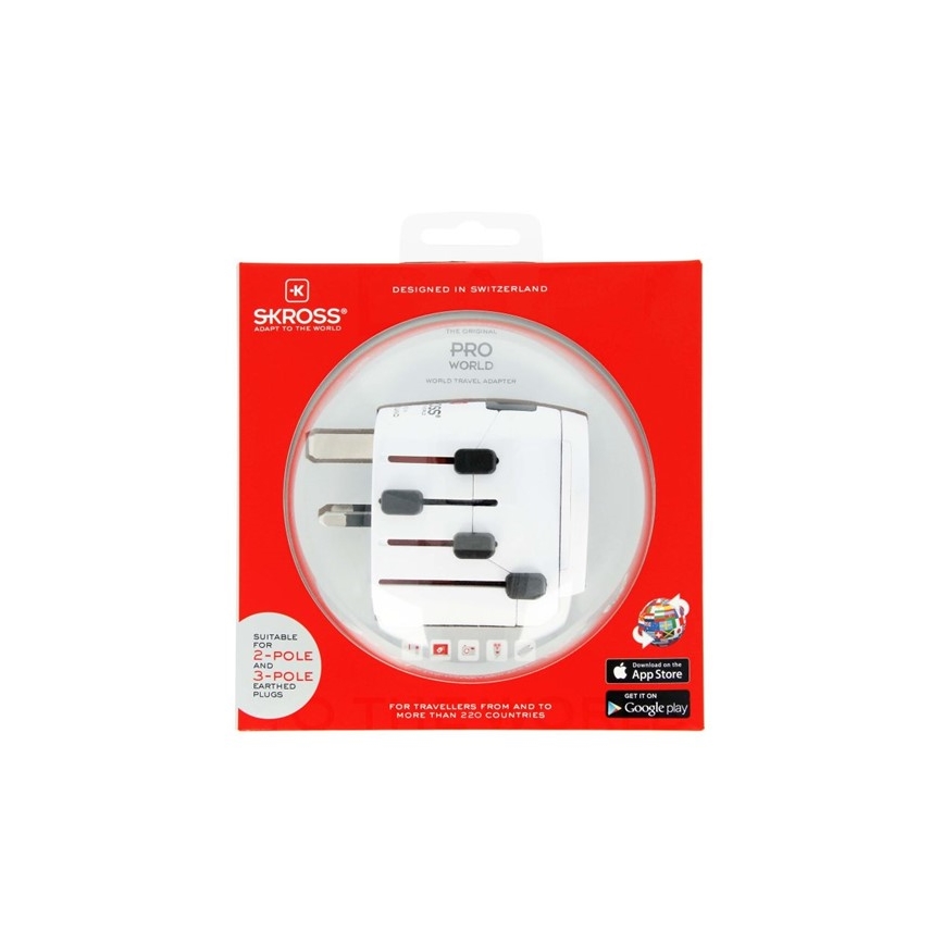 SKROSS - Univerzalni potovalni adapter 6,3A