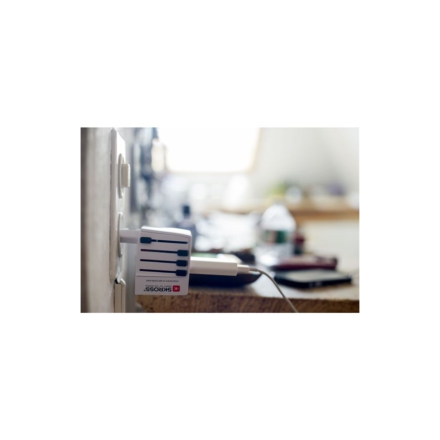 Potovalni adapter tipa M za Južno Afriko, Afriko in Bližnji vzhod