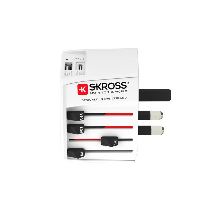 Potovalni adapter tipa M za Južno Afriko, Afriko in Bližnji vzhod