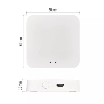 Smart gateway GoSmart ZigBee 3.0 5V Wi-Fi