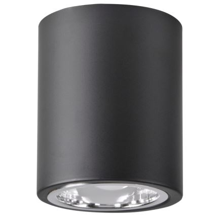 Смарт світильник JUPITER RGBW з функцією регулювання яскравості 1xE27/6,5W/230V 2700-6500K Wi-Fi діаметром 9,8 см чорний