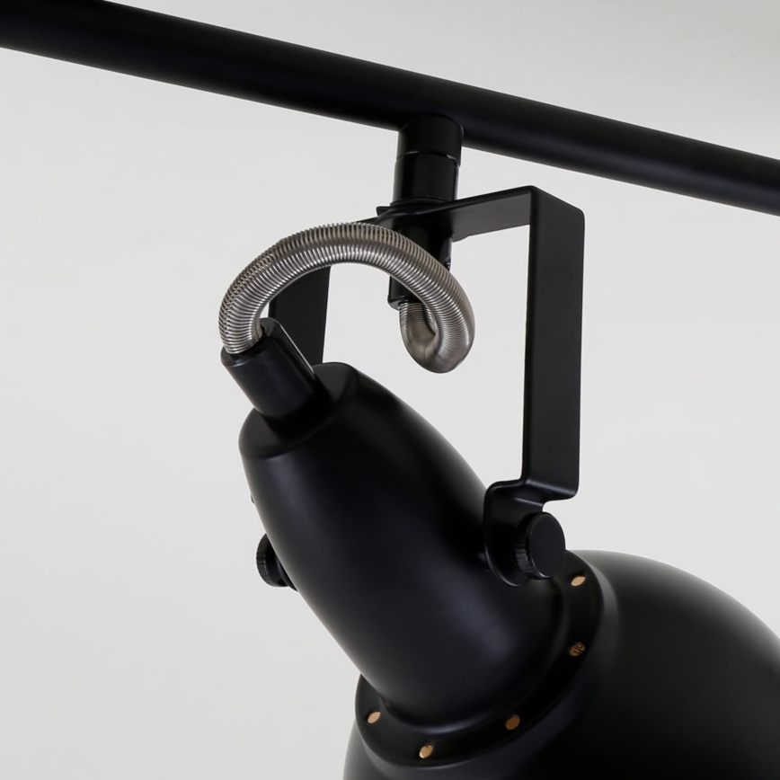 Smerna svetilka 3xE14/40W/230V črna