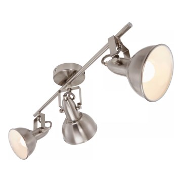 Smerna svetilka 3xE14/40W/230V v mat kromu