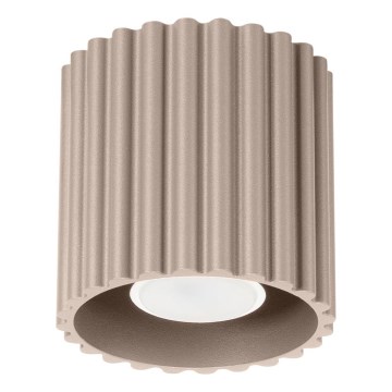 Smerna svetilka AURA 1xGU10/10W/230V, premer 10 cm, taupe