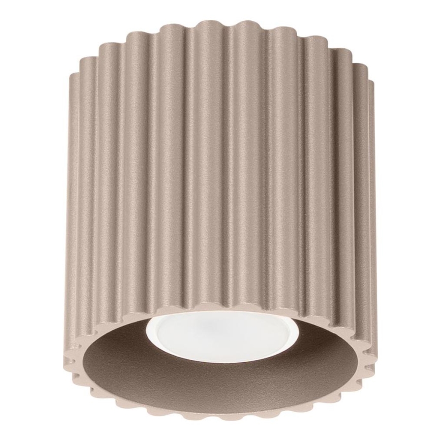 Smerna svetilka AURA 1xGU10/10W/230V, premer 10 cm, taupe