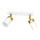 Smerna svetilka JOKER 2xGU10/25W/230V bela/zlata