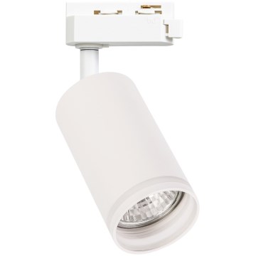 Smerna svetilka za 1-fazni tirni sistem PIPE 1xGU10/10W/230V bela