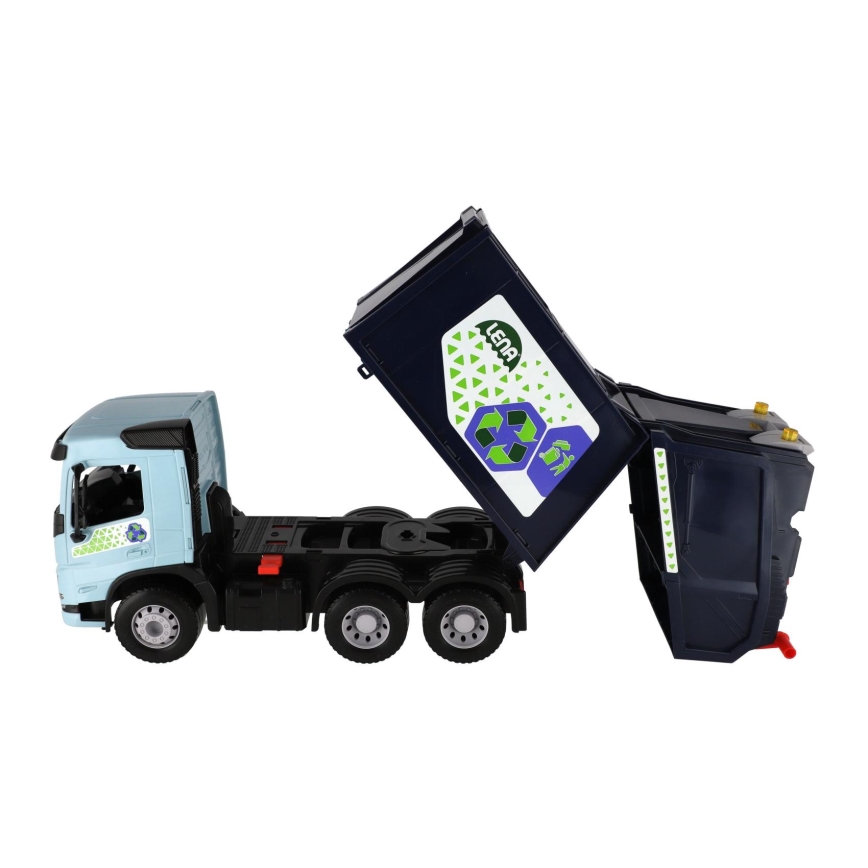 Smetarski tovornjak Volvo WORXX, 53 cm, v modri/črni barvi