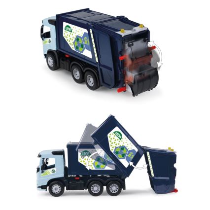 Smetarski tovornjak Volvo WORXX, 53 cm, v modri/črni barvi