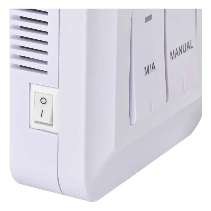 Sobni ročni brezžični termostat 230V/16A 2xAA bel