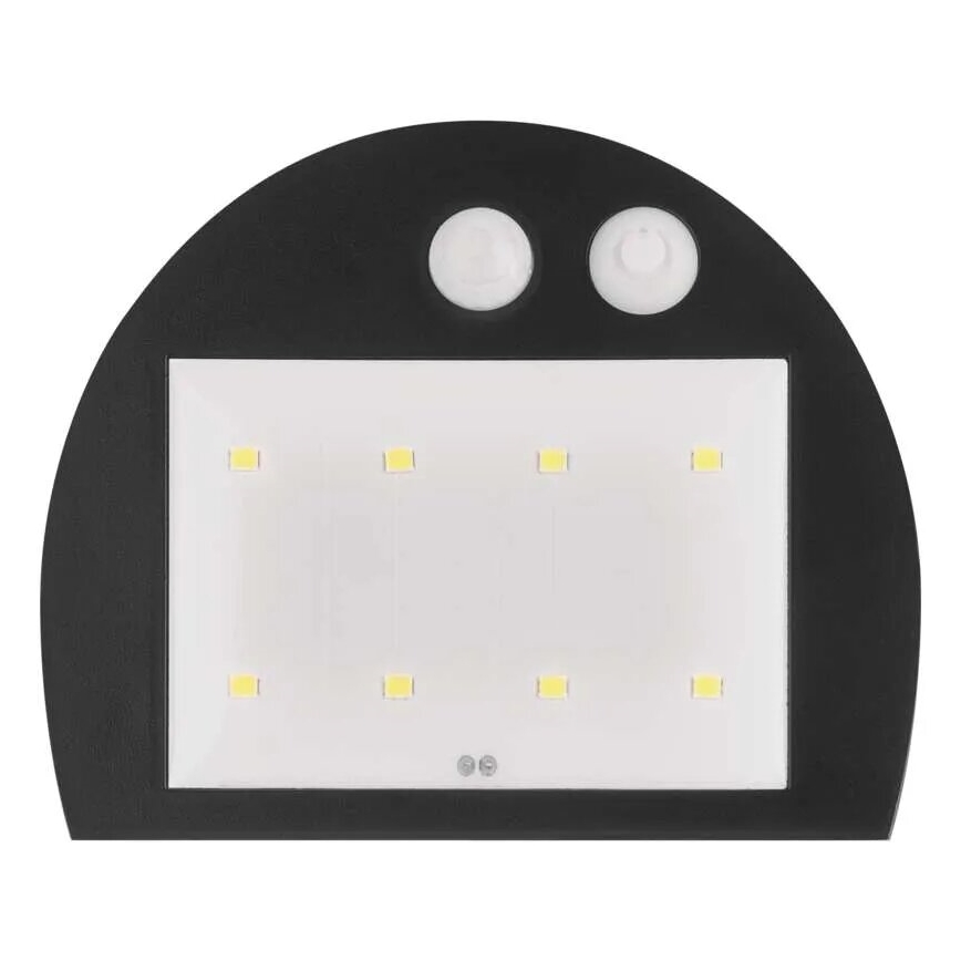 Solarna stenska svetilka s senzorjem LUMI LED/3,7W IP54 bela