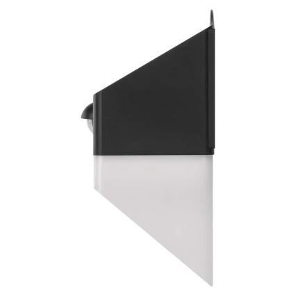 Solarna stenska svetilka s senzorjem LUMI LED/3,7W IP65 črna