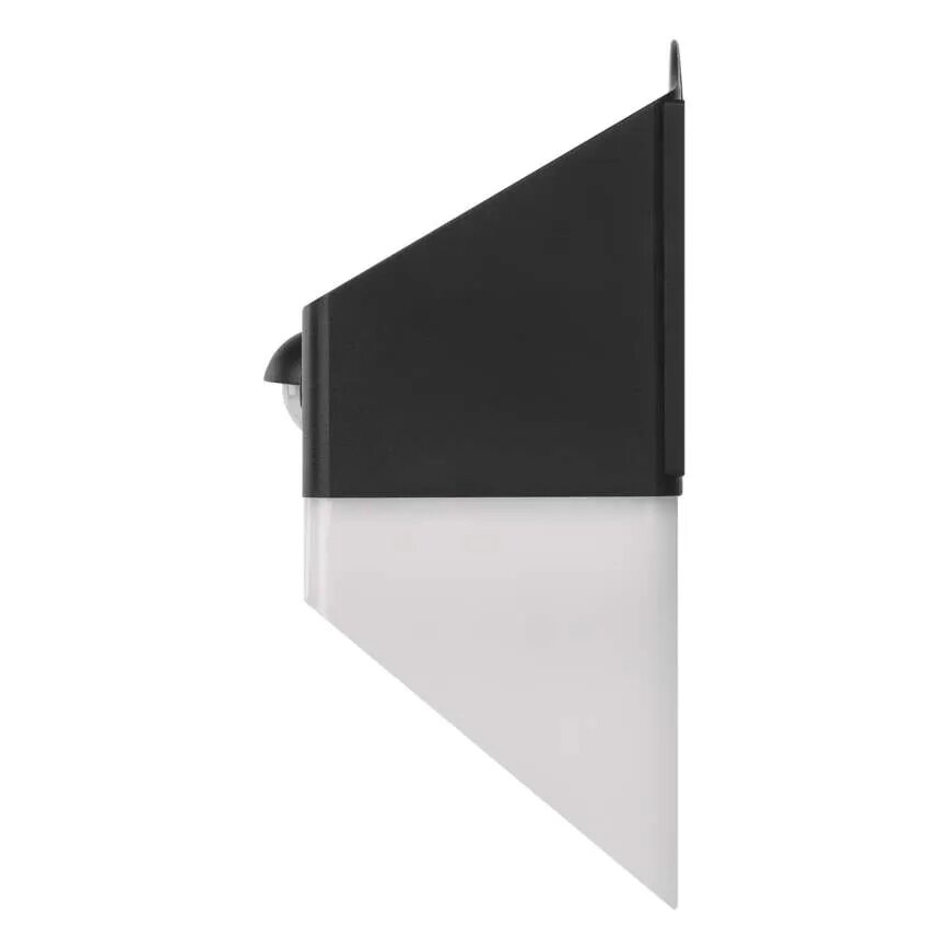 Solarna stenska svetilka s senzorjem LUMI LED/3,7W IP65 črna