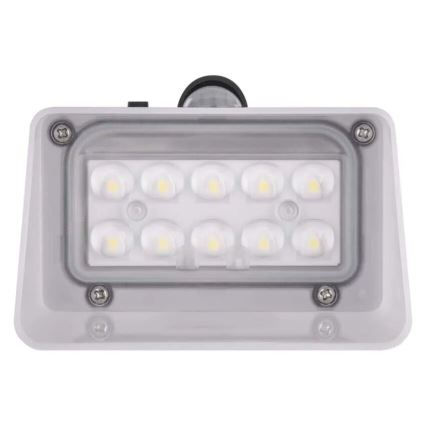 Solarna stenska svetilka s senzorjem LUMI LED/3,7W IP65 črna