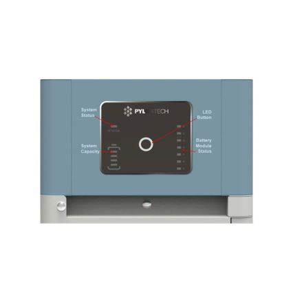 Solarni baterijski komplet PYLONTECH: BMS Force H2 + Force H2 10,65 kWh