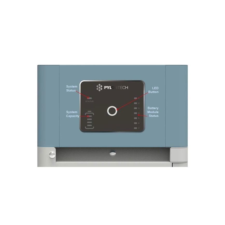 Solarni baterijski komplet PYLONTECH: BMS Force H2 + Force H2 10,65 kWh