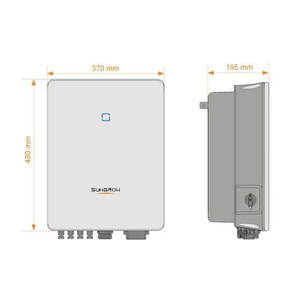 Solarni inverter SUNGROW SG4.0RT 4000W IP65