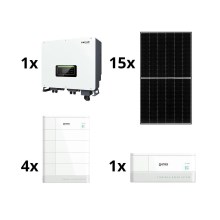 Solarni komplet SOFAR Solar - 6kWp JINKO + 6kW SOFAR hibridni pretvornik 3f +10,24 kWh baterija