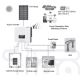 Solarni komplet: SOFAR Solarni hibridni pretvornik 6kW + modul AMASSTORE 10,24kWh s podstavkom z baterijsko krmilno enoto