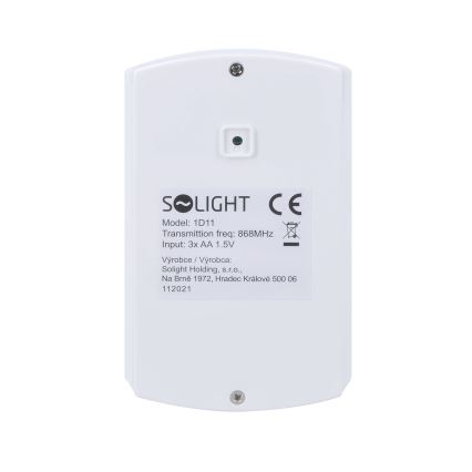 GSM Alarm z daljinskim upravljalnikom 3xAA/1xCR2032