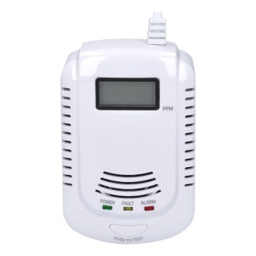 Solight 1D48 - Detektor ogljikovega monoksida in vnetljivih plinov 230V