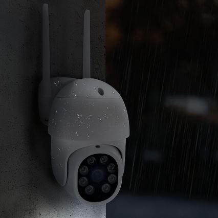 Pametna zunanja kamera s 2K 3MP senzorjem, IP65, Wi-Fi in Tuya