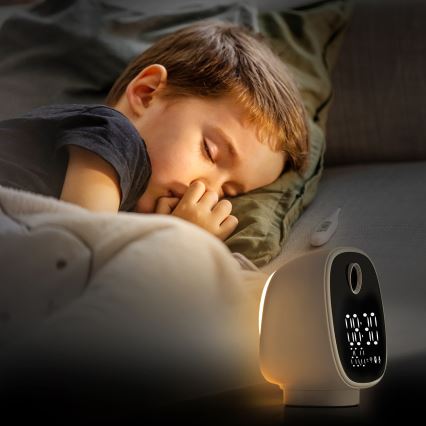 Pametna kamera z budilko, termometrom in LED lučko 1296p 3Mpx 5V Wi-Fi Tuya IP65