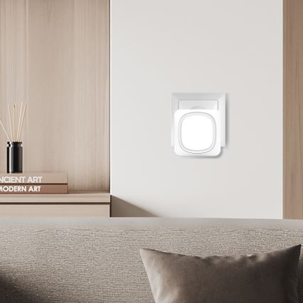 Brezžični zvonec z LED osvetlitvijo 230V IP56 bela