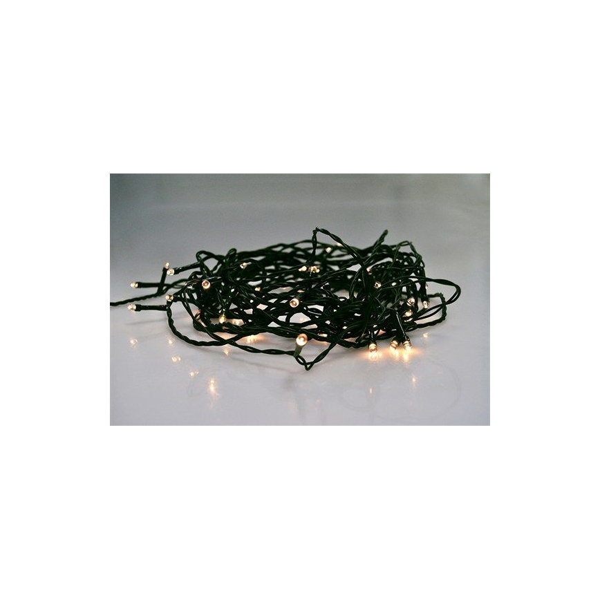 LED Zunanja božična veriga 300xLED/8 funkcij 35m IP44 topla bela