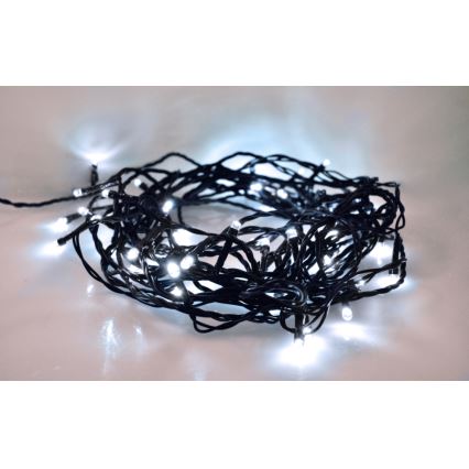 LED Božična zunanja veriga 500xLED/230V 50m IP44 hladna bela IP44