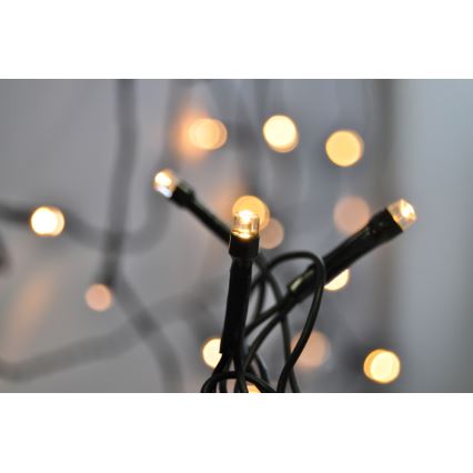 LED Božična zunanja veriga 500xLED/230V 50m IP44 topla bela IP44