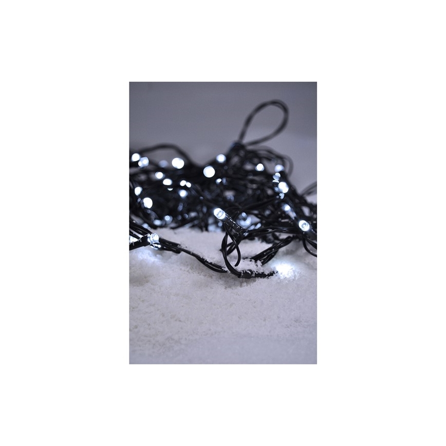 LED Zunanja božična veriga 20m 400xLED/230V IP44 6000K