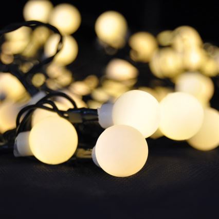 LED RGB Zatemnitvena zunanja božična veriga 10m 100xLED/230V + daljinski upravljalnik IP44