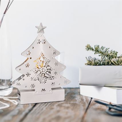 LED Božični okrasek 1xLED/2xAA