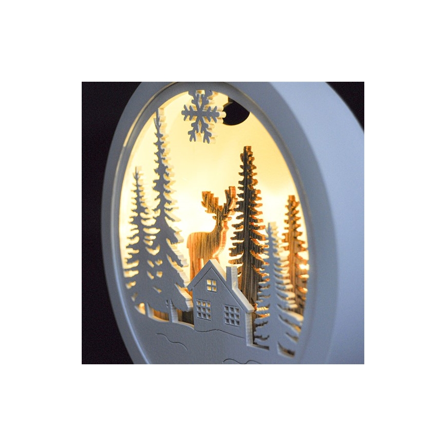 LED božična dekoracija LED/2xAAA