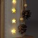 LED Božična dekoracija 10xLED/2xAA zvezda