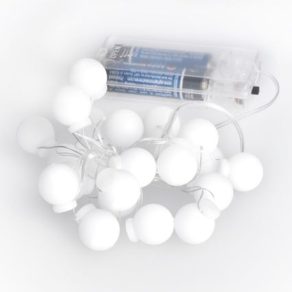 LED Božična veriga 20xLED/2xAA 2,3 m multicolor