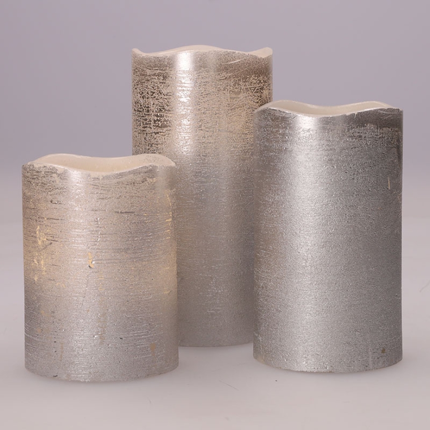 Komplet 3x LED sveč LED/3xAAA topla bela