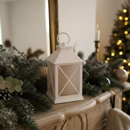 LED božična lanterna LED/2xAA topla bela