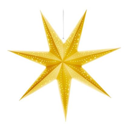 LED božična dekoracija 20xLED/2xAA topla bela zlata zvezda