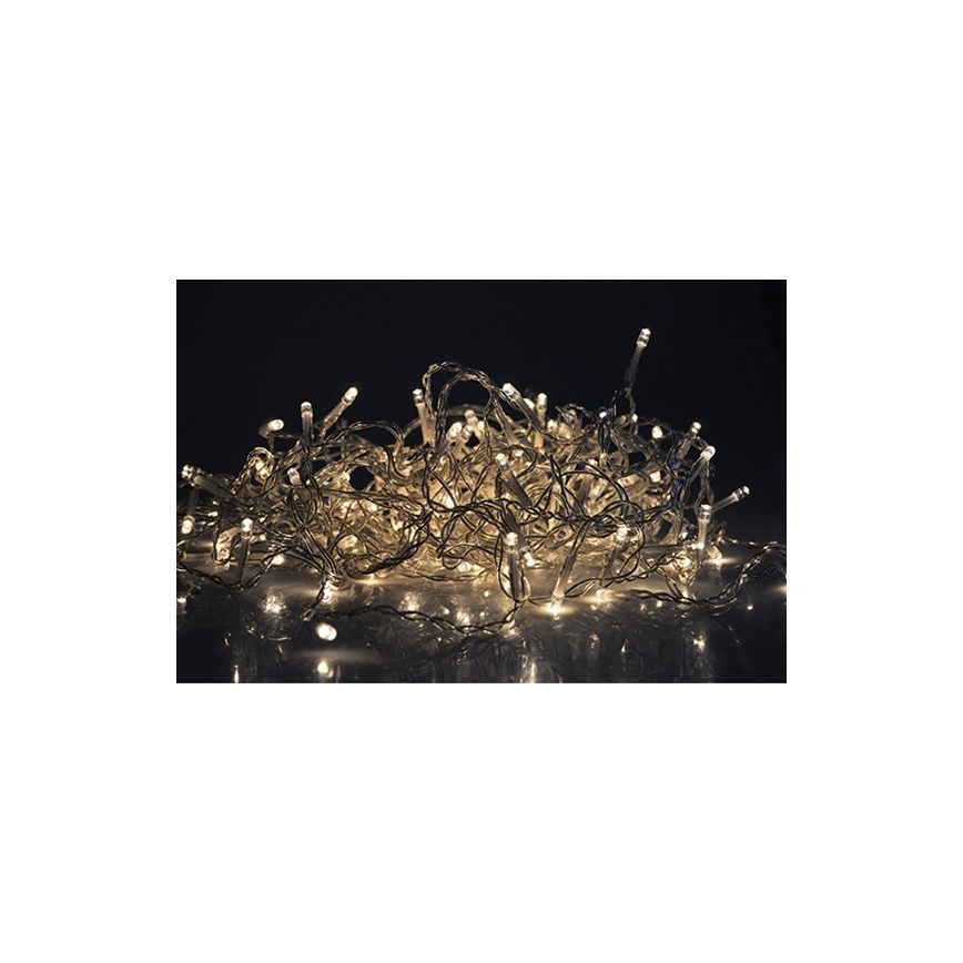 LED Zunanja božična svetlobna zavesa 120xLED/230V 3 m IP44