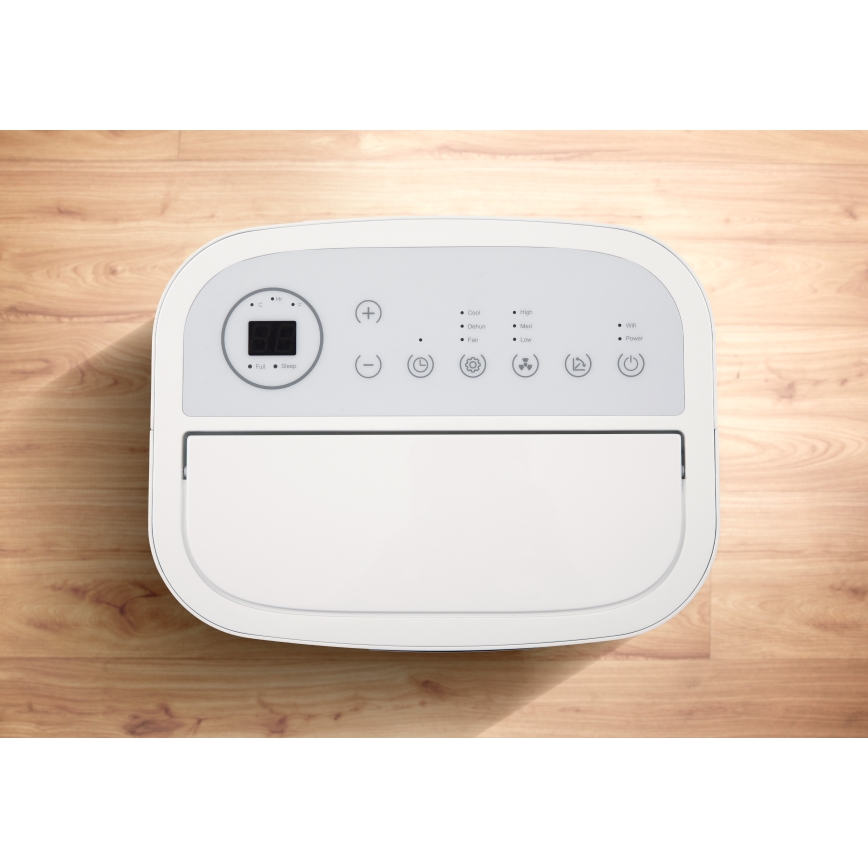 Solight DAC-12000 - Pametna mobilna klimatska naprava 1340W/230V 12000BTU Wi-Fi Tuya + Daljinski upravljalnik