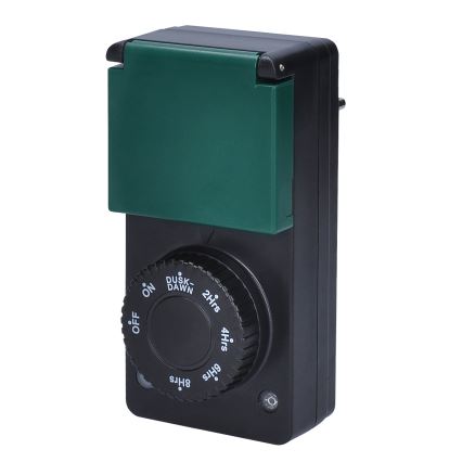 Časovno stikalo s senzorjem mraka 3600W/230V IP44