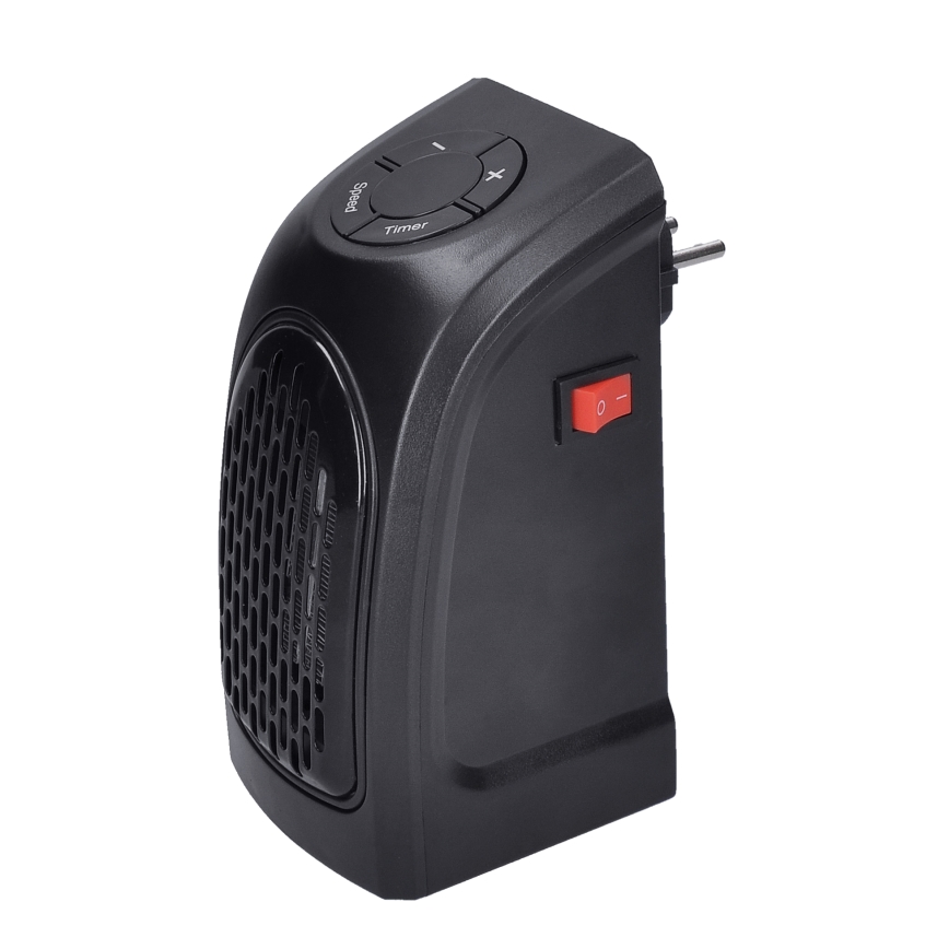 Solight KP09 - Mini natični ventilator s keramičnim grelnim elementom 350W/230V