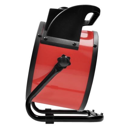 Talni ventilator s keramičnim grelnikom 3000W/230V črna
