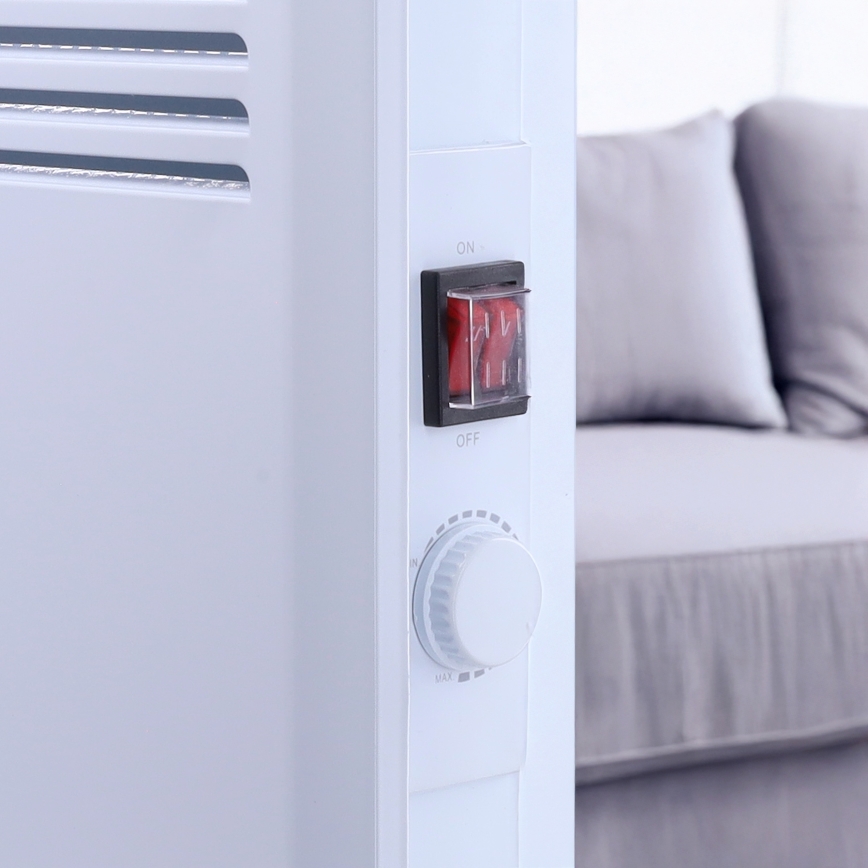 Konvektor za vroči zrak s termostatom 2000W/230V IPX4