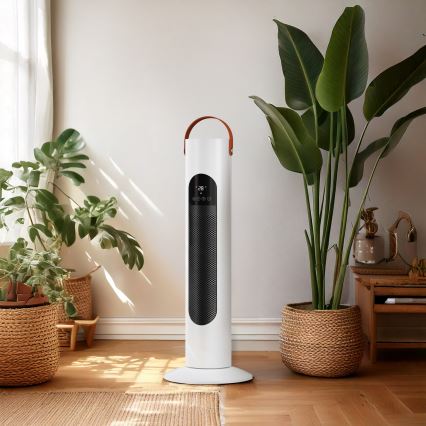 Stolpni ventilator z grelnim telesom 2000 W/230 V + daljinski upravljalnik